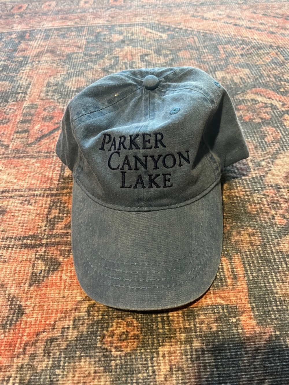 OTTO Blue Denim-Style Adjustable Cap
